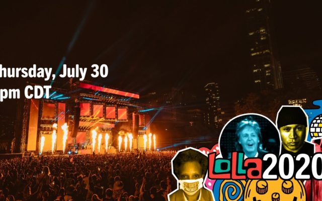 FULL SCHEDULE: Lollapalooza Kicks Off Tonight; Paul McCartney at 9:10 p.m.