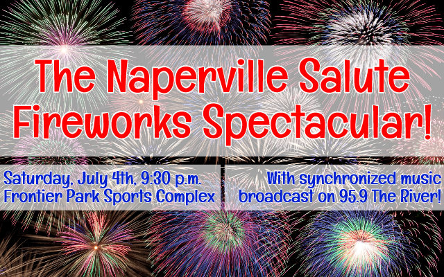 All The Information You Need For Saturday’s Naperville Salute Fireworks Show At Frontier Park
