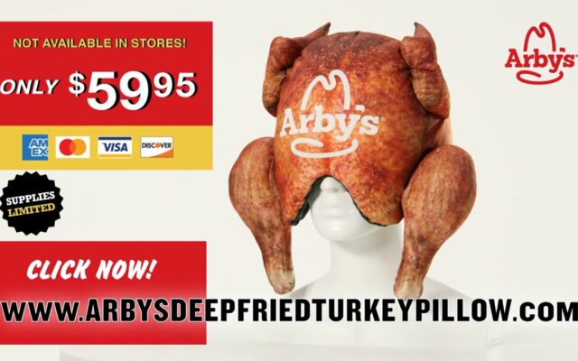 How to Get Your Head Inside an Arby’s Deep Fried Turkey Pillow