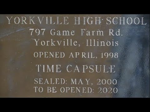 Yorkville High School Just Opened Up a Time Capsule…from the Year 2000