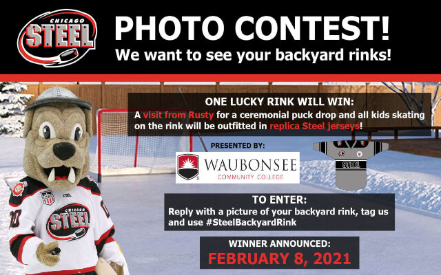 Show Off Your Backyard Ice Rink, Get A Visit From Rusty and Free Jerseys!