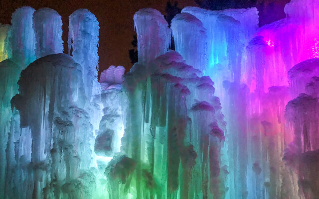 Ice Castles In Lake Geneva About To Open This Weekend.