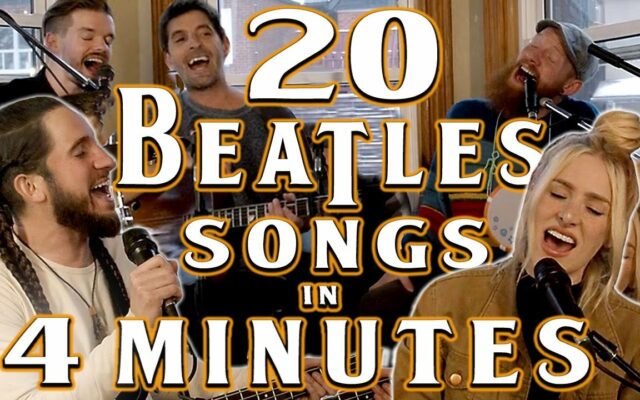 Twenty Beatles Hits Mashed Up In Chronological Order