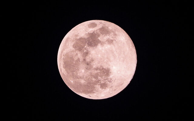 Super Pink Moon Out Tonight!