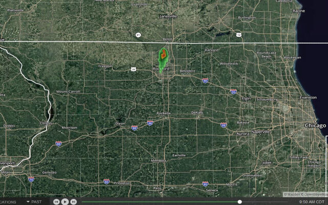Weather Radar Actually Picked Up the Explosion in Rockton!