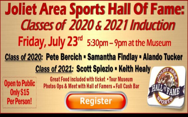 NFL, NBA, MLB Alums Highlight Newest Class of Joliet Area Sports Hall of Fame