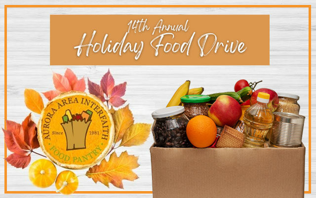 Last Day To Help Stock the Shelves of the Aurora Food Pantry