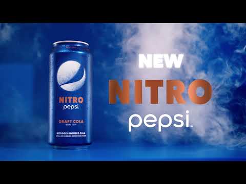 Pepsi Is Releasing a New “Nitro” Version, Featuring Delicious Nitrogen
