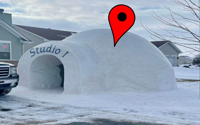 Nick Broadcasts Live from the Plainfield Igloo Monday!