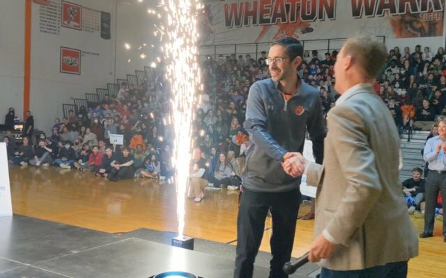 Two Local Teachers Honored as State’s Best in Surprise Assemblies