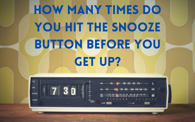 The Day of the Week We’re Most Likely to Hit Snooze…