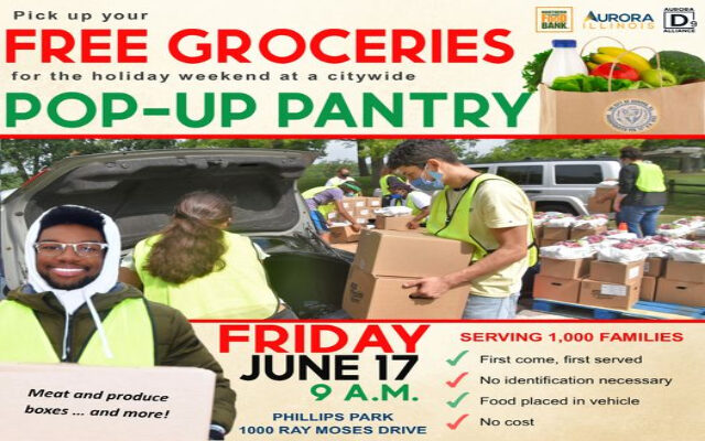 City of Aurora to Provide Free Groceries to 1,000 Families Friday