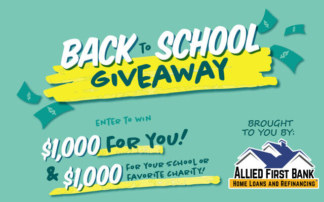 Win $2K with our Back to School Giveaway