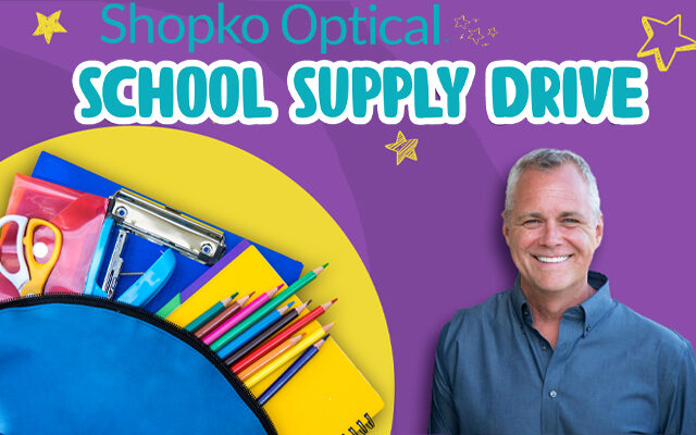 SHOPKO OPTICAL/SALVATION ARMY BACK TO SCHOOL SUPPLY DRIVE