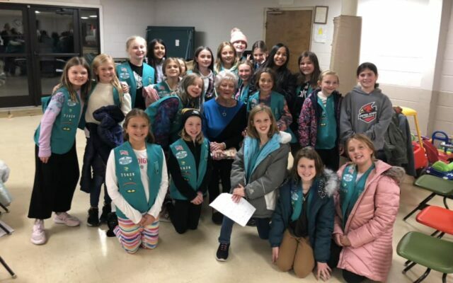 HAPPY  HOUR: Girl Scouts Honor Long-Serving Village Clerk, Get Autographs