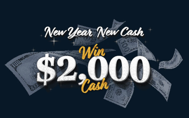 Kickstart the new year with cash from 95.9 The River!