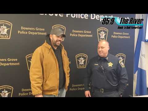 Nick Surprises Downers Grove Police Chief With Thank You Gift