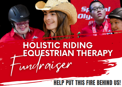 <h1 class="tribe-events-single-event-title">Holistic Riding Equestrian Therapy’s Help Put This Fire Behind Us!</h1>