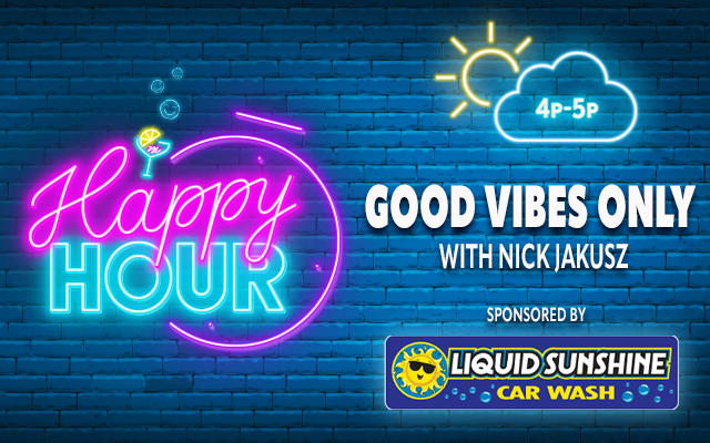 Win a Liquid Sunshine Car Wash $25 gift card during Happy Hour!