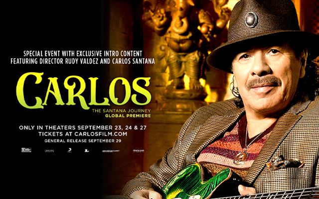 Win Movie passes to see CARLOS: The Santana Journey Global Premiere