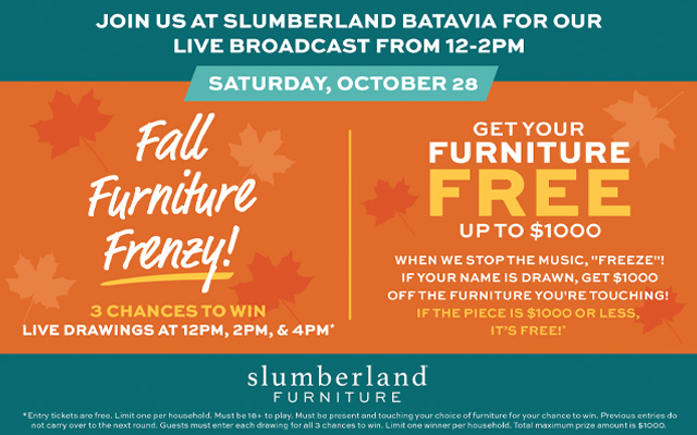<h1 class="tribe-events-single-event-title">Join Scott Mackay at Slumberland Furniture!</h1>
