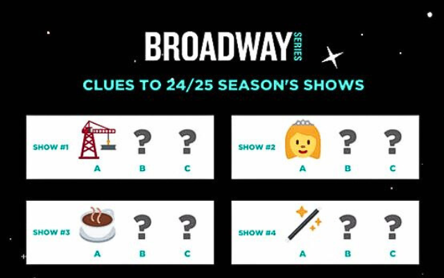 The Paramount Theater in Aurora is Announcing Their New Season of Shows Via Emojis