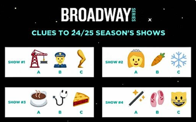 Can You Decifer the Clues to Guess the New Shows Coming to the Paramount Theater?!
