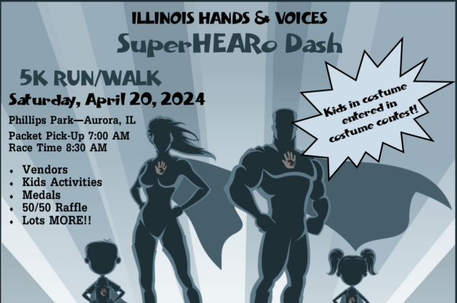 <h1 class="tribe-events-single-event-title">Illinois Hands & Voices SuperHEAR-o 5K Run/ Walk</h1>